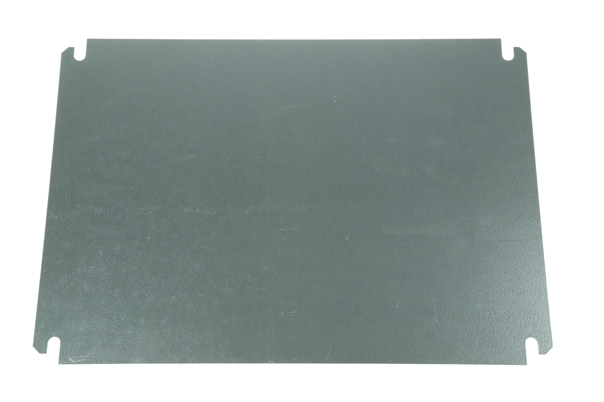 Fibox Metal Mounting Plate, 238mm H, 1.5mm W, 338mm L for Use with EK Series