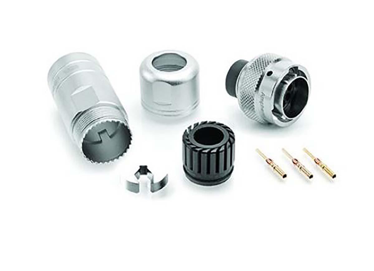 Amphenol Industrial Circular Connector, 19 Contacts, Cable, Standard Connector, Plug, Male, IP67, Ecomate RM Series