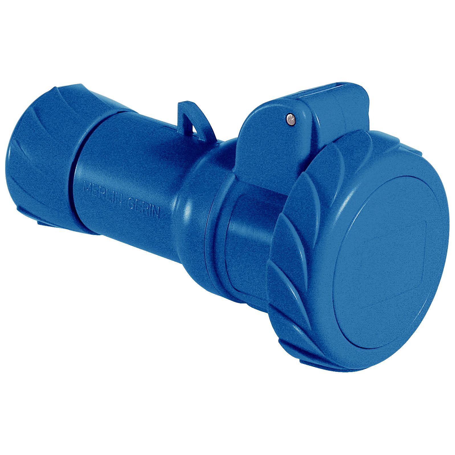 Schneider Electric, PratiKa IP67 Blue Cable Mount 2P + E Industrial Power Socket, Rated At 16A, 230 V