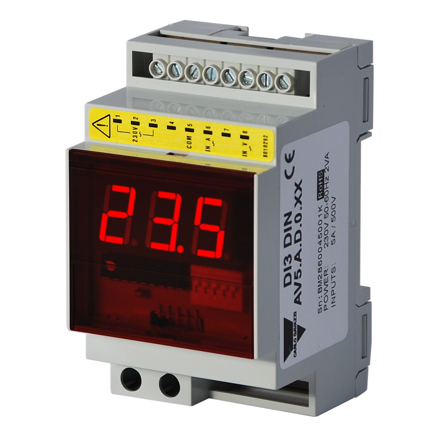 Carlo Gavazzi LED Digital Panel Multi-Function Meter