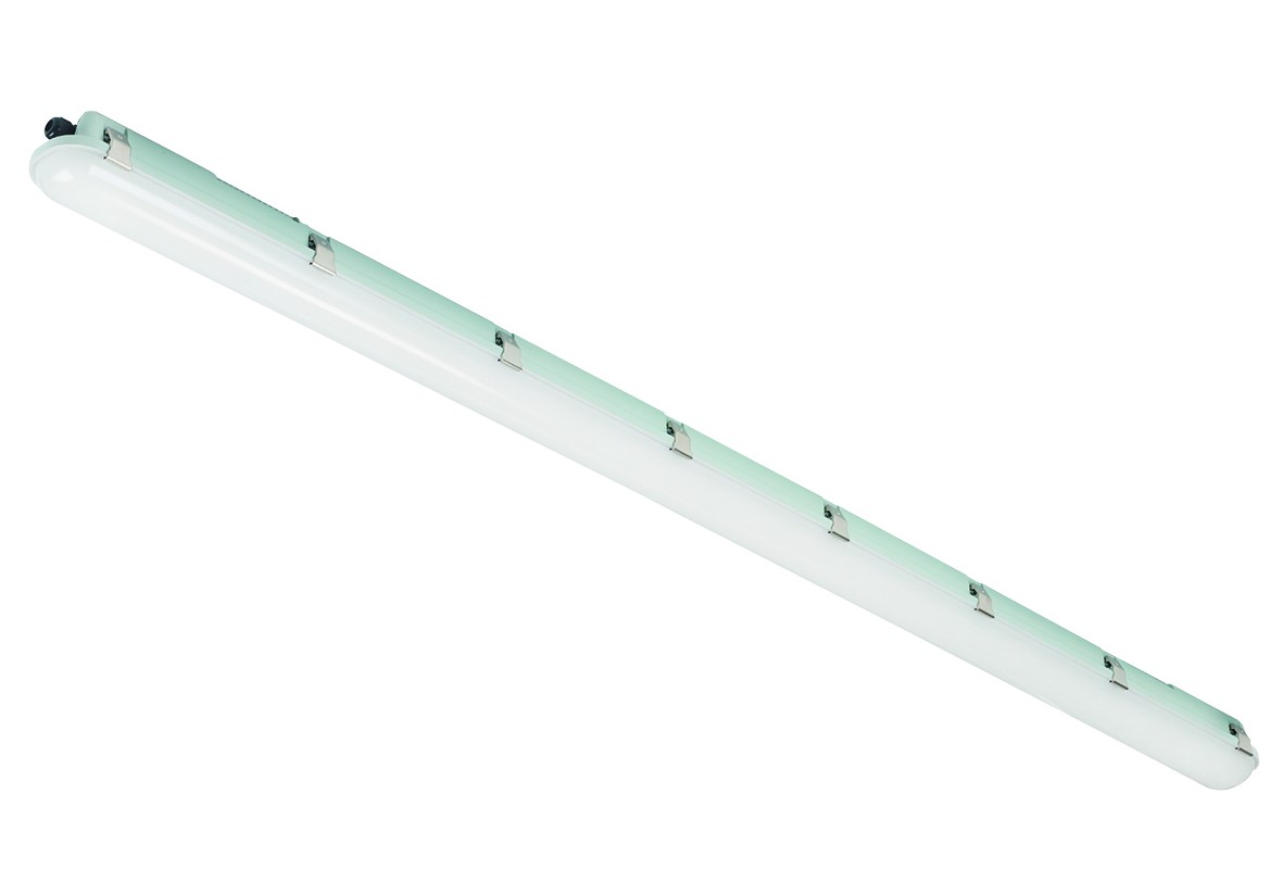 RS PRO 60W LED Batten Light, 240 V Batten Damp Proof Light, 1 Lamp, Anti-corrosive, 1.8 m Long, IP65