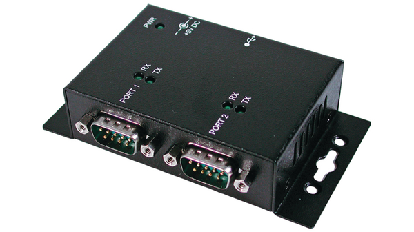 Exsys USB 2.0 USB B Male to D-sub, 9 Pin Male Interface Converter