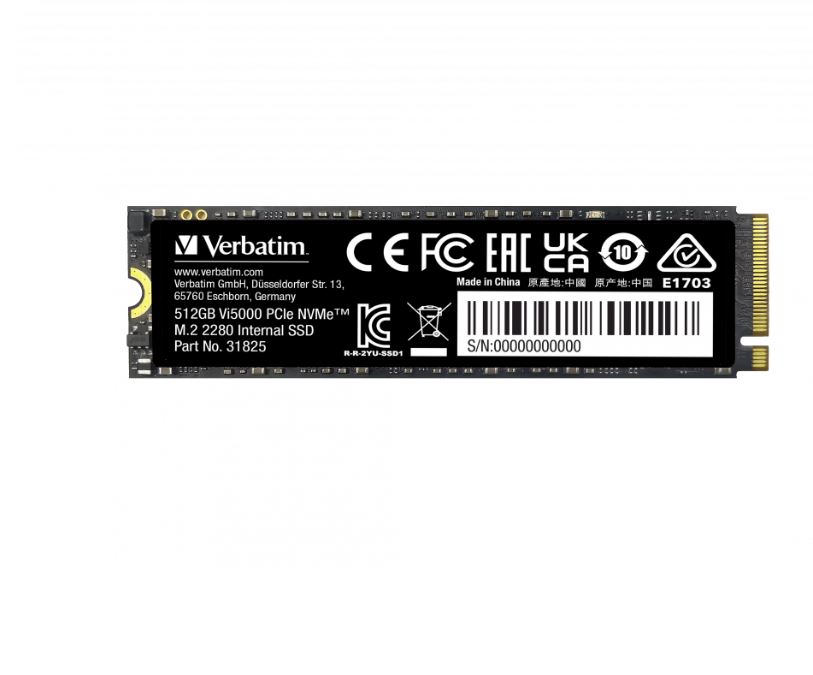 Verbatim Vi5000 512GB M.2 Internal Hard Drive