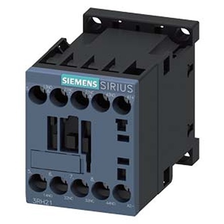 Siemens SIRIUS 3RH2 Contactor Relay, 24 V dc Coil, 4-Pole, 10 A, 2NO + 2NC, 690 V ac