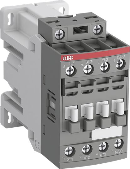 ABB 1SBL13 Contactor, 24 V dc Coil, 3-Pole, 25 A, 5.5 kW, 4NO
