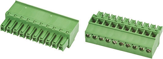 TE Connectivity, 3.81mm Pitch, 10 Way, Pluggable Terminal Block, Plug, Cable Mount, Screw Down Termination, 1-1986375-0