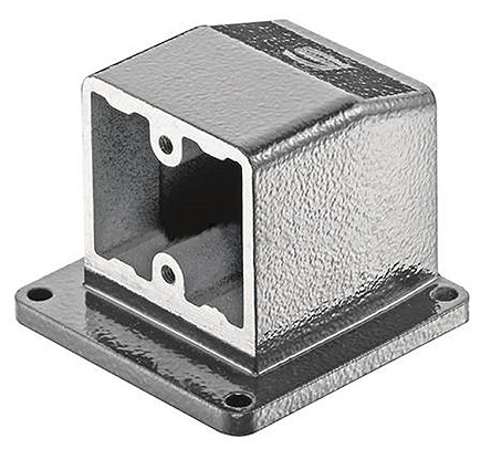 Harting Han-Modular Twin Power Connector Module, M32 Thread, Angled
