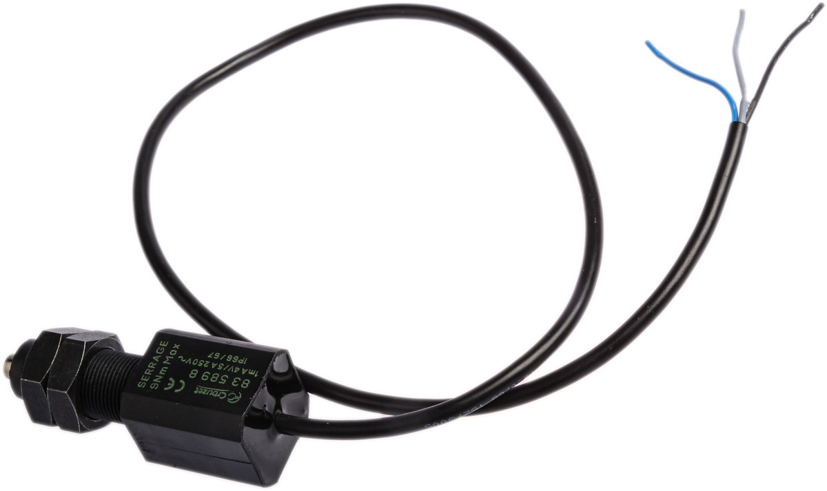 Crouzet Plunger Limit Switch, NO/NC, IP66, IP67, SP, Thermoplastic Housing, 250V ac Max, 5A Max