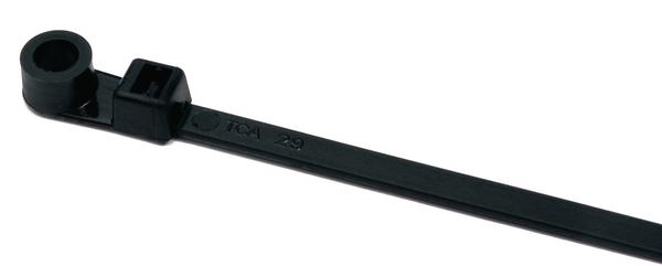 HellermannTyton Cable Ties, Releasable, 160mm x 3.5 mm Polyamide 6.6 (PA66), Pk-100