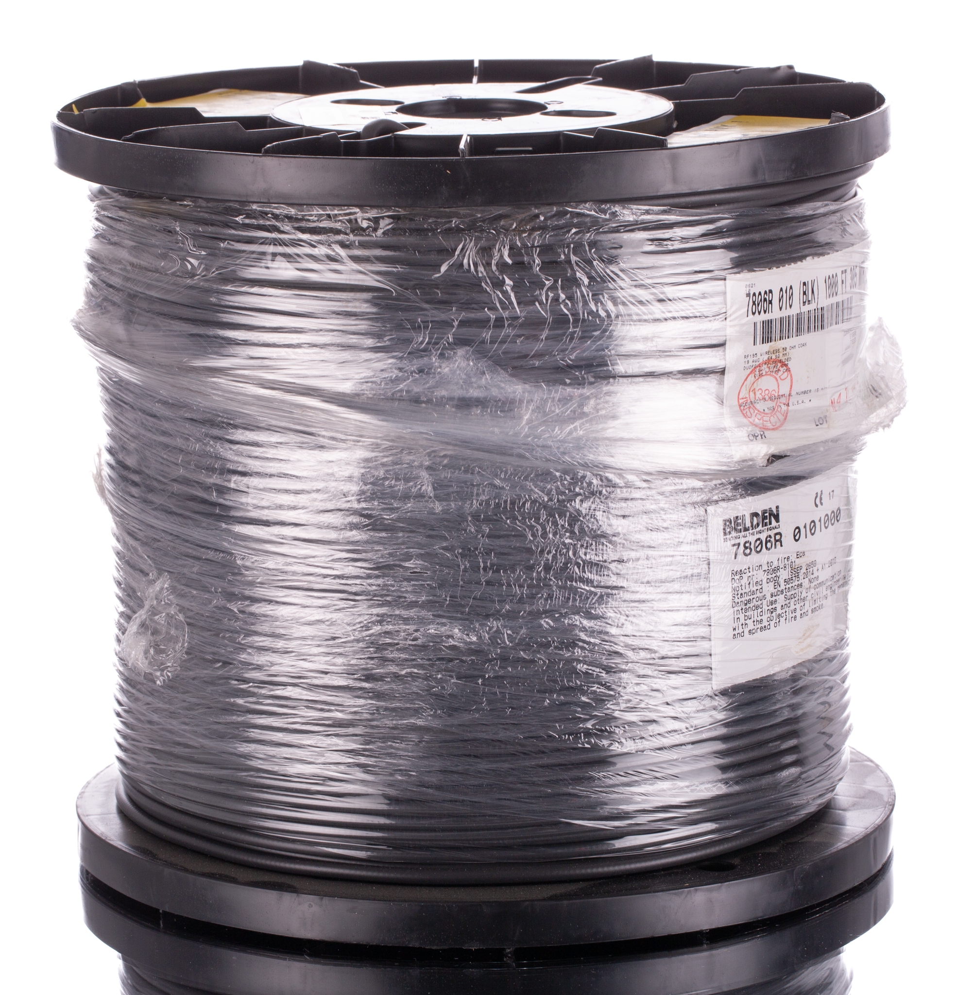 Belden 7806R Series, RG58 Coaxial, Unterminated 50 Ω