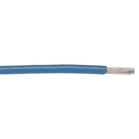Alpha Wire Hook-up Wire PVC Series Blue 0.2 mm² Hook Up Wire, 24 AWG, 19/0.13 mm, 30m, PVC Insulation, 1854/19 BL005