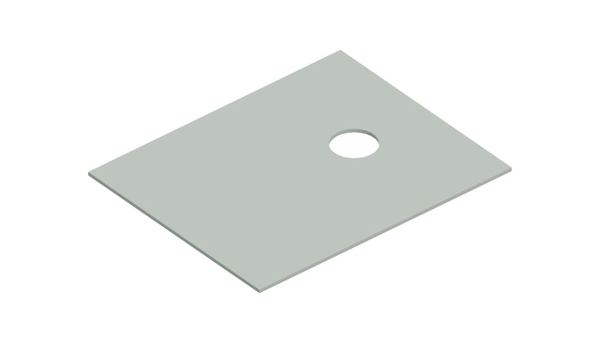 Fischer Elektronik Flame Retardant Silicone Thermal Insulation, 21mm x 17mm x 0.3mm