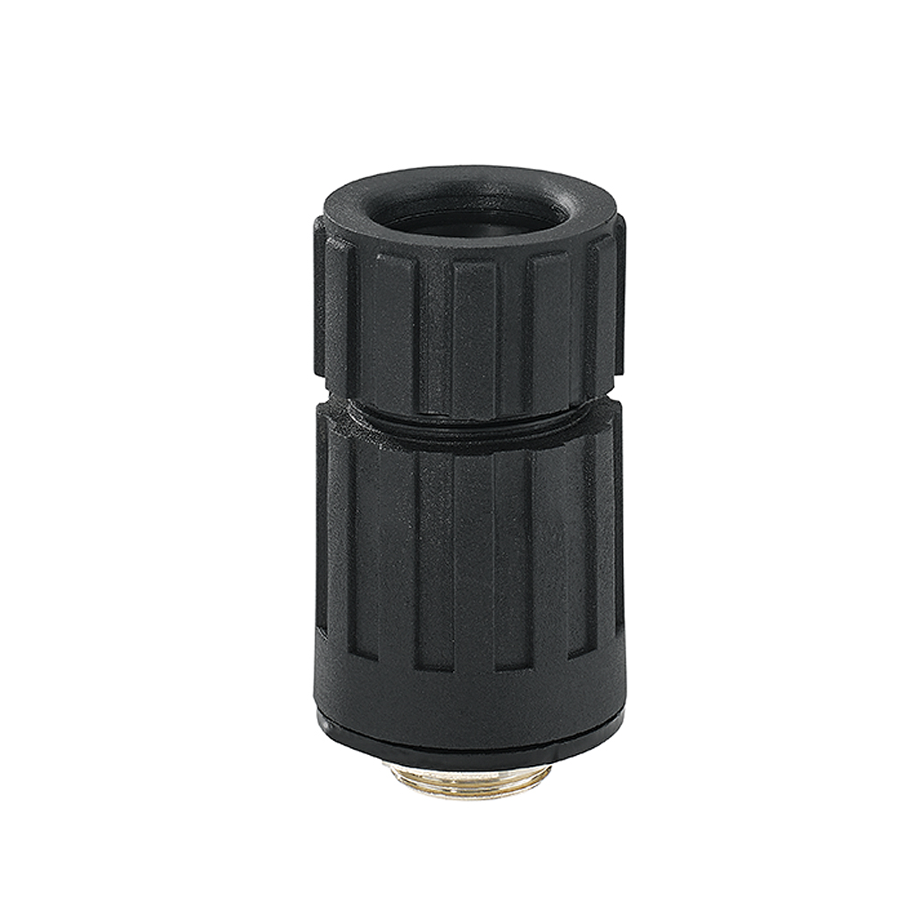 HENSEL GSC Series Black PBT Cable Gland, M25 Thread, 20.5mm min., 26.5mm max., IP66, IP68