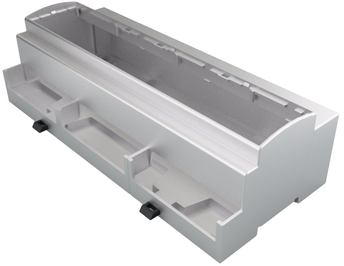 Italtronic DIN Rail Enclosure Enclosure Type Modulbox XTS Series , 213 x 90 x 55mm, ABS, Polycarbonate DIN Rail