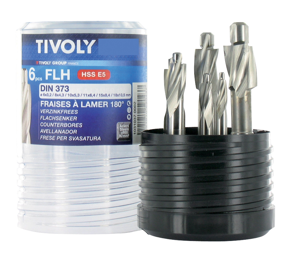 Tivoly Counterbore, 6 Piece