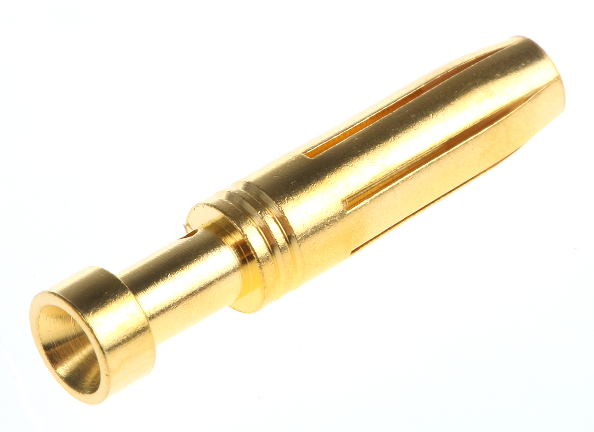 HARTING Han E Female 16A Crimp Contact Minimum Wire Size 1.5mm² Maximum Wire Size 1.5mm² for use with Heavy Duty Power