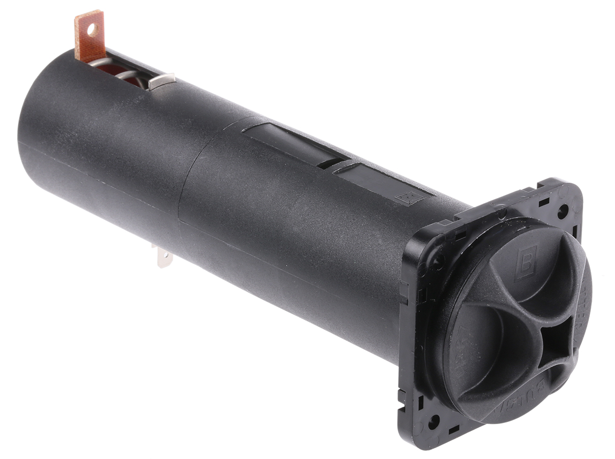 Bulgin D Battery Holder, Solder Tag Contact