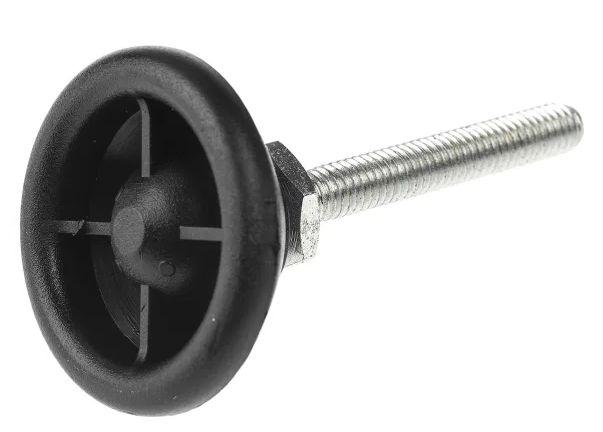 Nu-Tech Engineering M6 PA Reinforced Nylon Levelling Adjustable Foot, 300kg Static Load Capacity