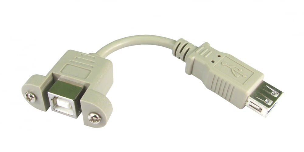 RS PRO USB 2.0, Female USB A to Female USB A, 12cm