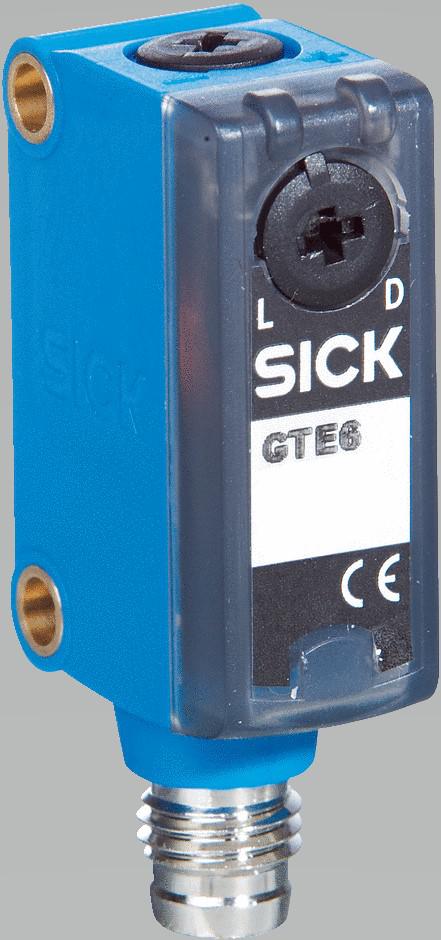 Sick Background Suppression Photoelectric Sensor 5 → 250 mm Detection Range PNP IP67 Miniature Style GTB6-P4211