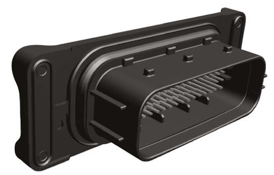 TE Connectivity, AMP MCP 1.5/2.8 Automotive Connector Plug Black Through Hole 62 Way, Solder Termination 1-1418362-1
