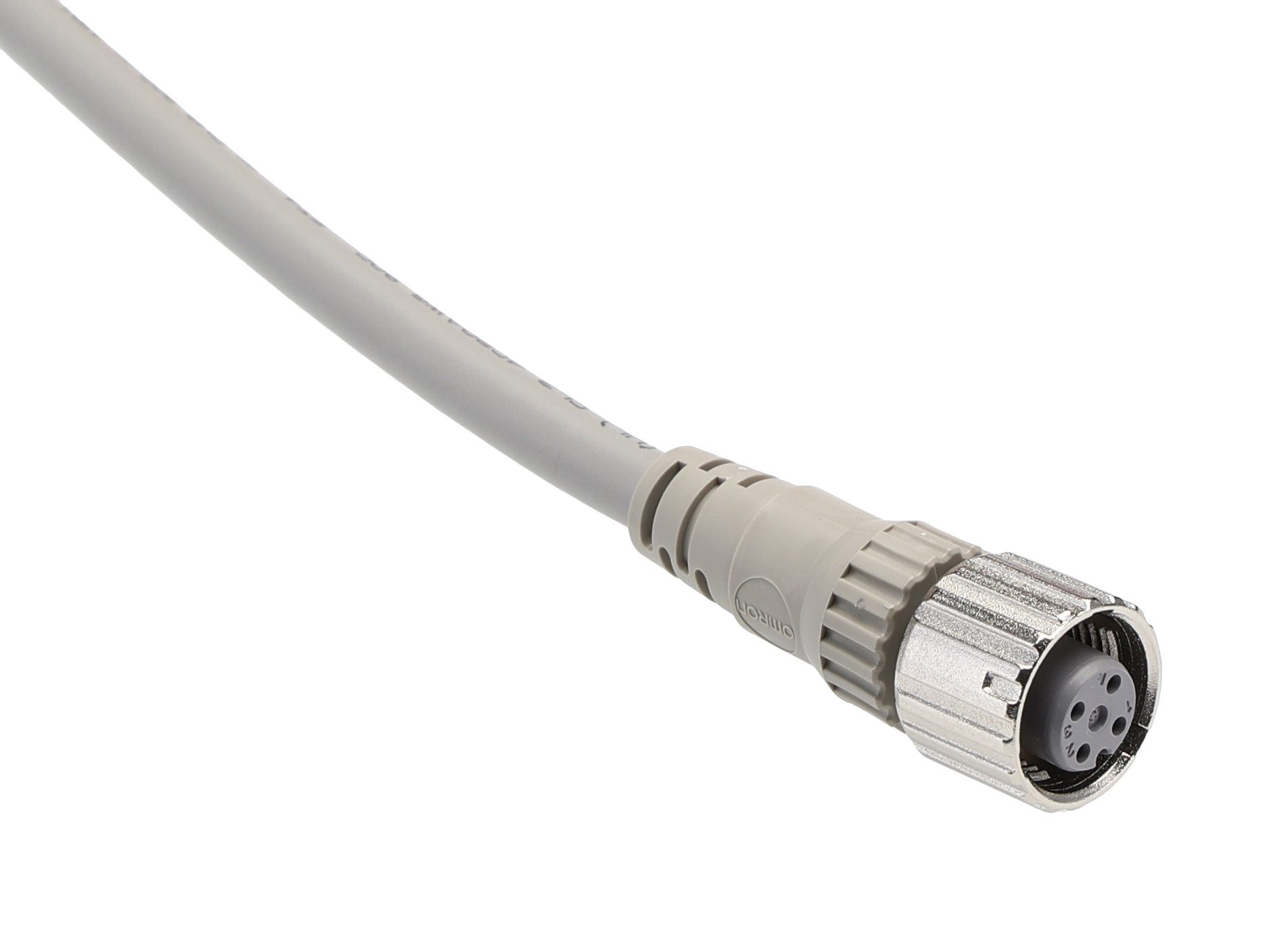 Omron Male/Female 4 way M12 to Male/Female 4 way M12 Sensor Actuator Cable