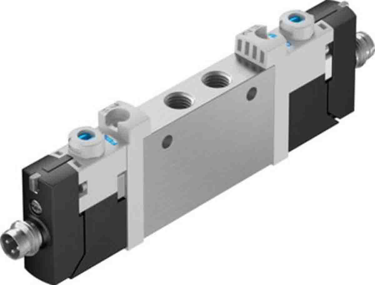 Festo 5/3 Closed Solenoid Valve - Electrical M7 VUVG Series, 574225