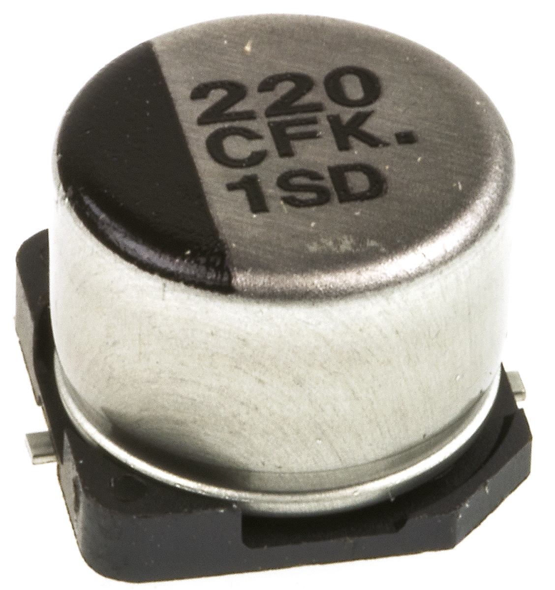 Panasonic 220μF Aluminium Electrolytic Capacitor 16V dc, Surface Mount - EEEFK1C221AP