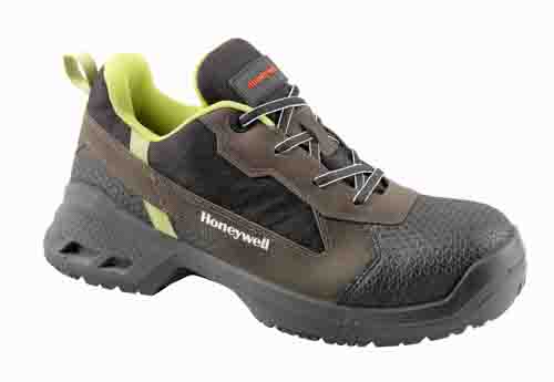Honeywell Safety Sprint Unisex Black, Brown, Green Composite Toe Capped Safety Shoes, UK 8, EU 42
