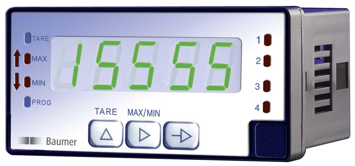 Baumer PA418 Digital Panel Multi-Function Meter, 48mm x 96mm