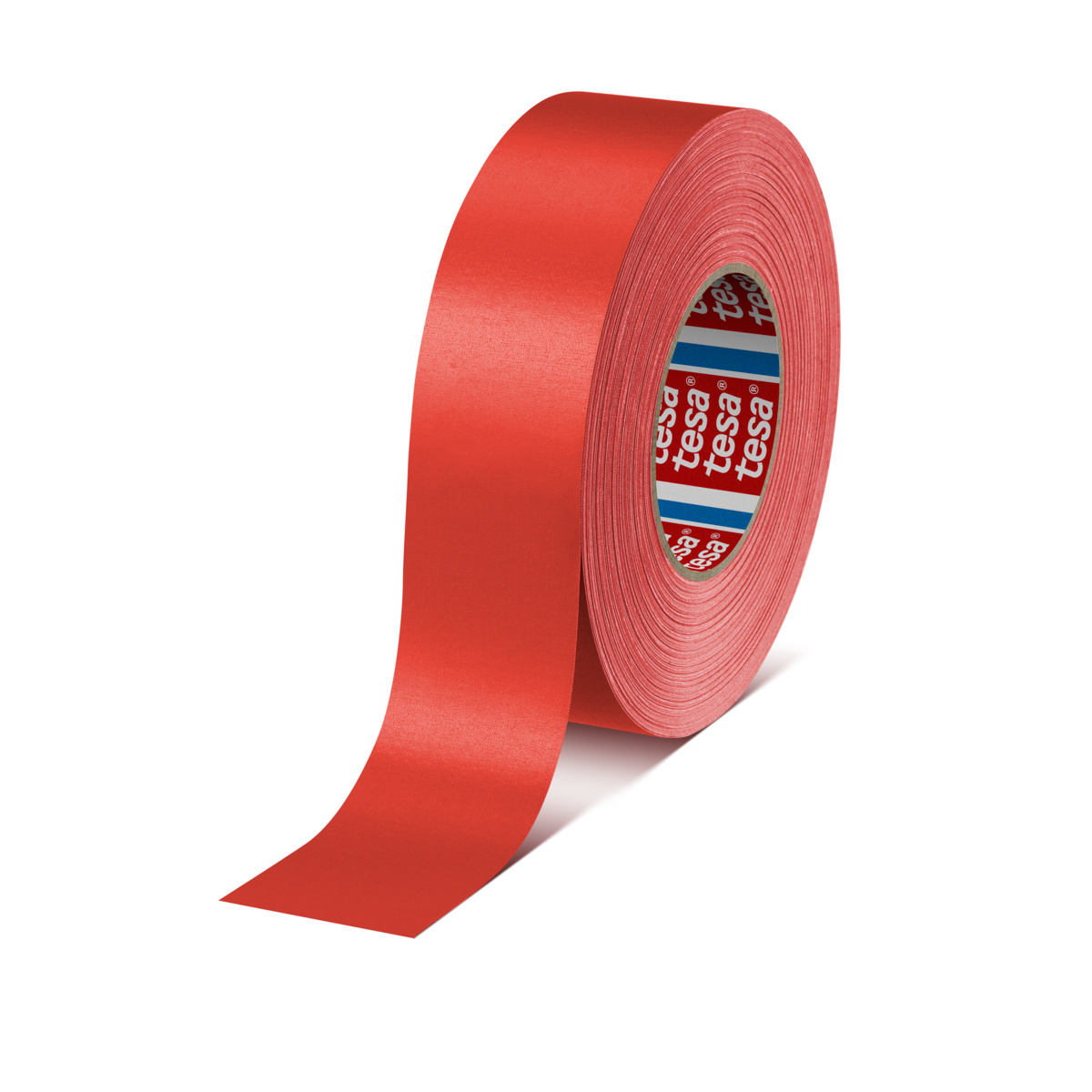 Tesa Tesa 4651 4651 Duct Tape, 50m x 50mm, Red, Acrylic Coated Finish