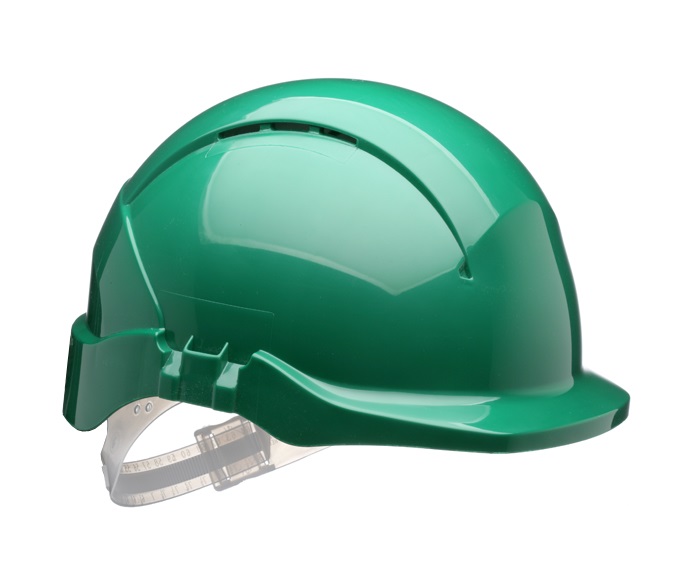 Centurion Safety Concept Core Green Safety Helmet, AdjustableVentilated