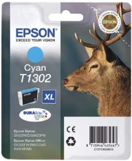 Epson T1302 Cyan Ink Cartridge