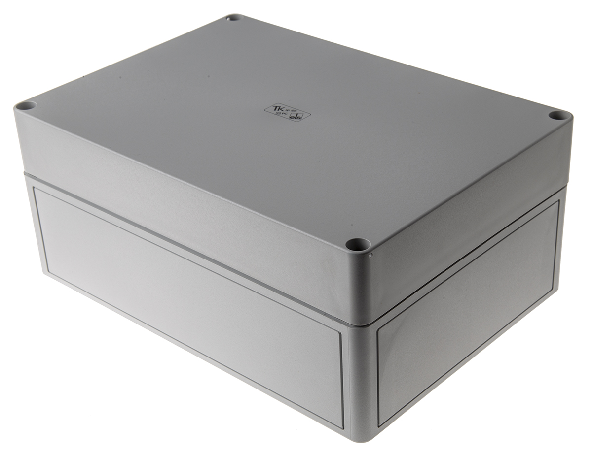 Spelsberg TK Series Grey Polycarbonate Enclosure, IP66, Grey Lid, 254 x 180 x 111mm