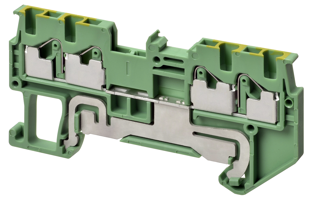 Omron XW5G-P1.5-1.2-1 XW5G Series Grey, 1.5mm², Single-Level, Push In Termination