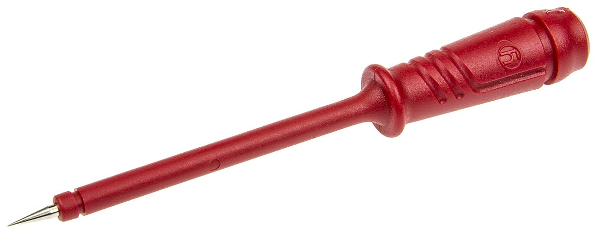 Hirschmann Fixed Test Probe, 2mm Tip, 60V dc, 4mm Socket, 1A