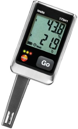 Testo 175-H1 Temperature & Humidity Data Logger, USB, 2 Input Channel(s) - RS Calibration