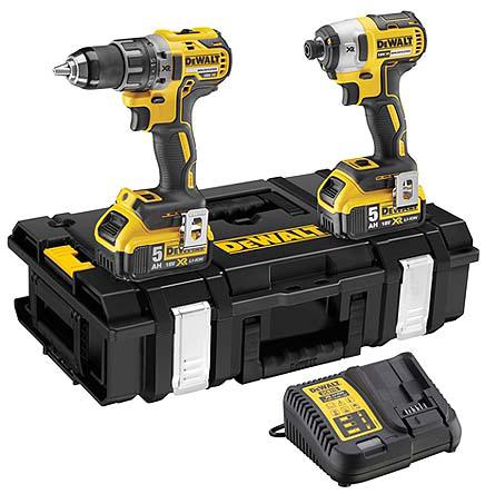 DeWALT DCK266P2-GB, 18V Cordless Power Tool Kit, Type G - British 3-Pin