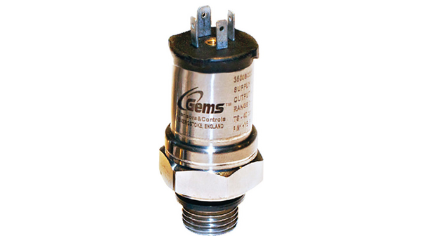 Gems Sensors 3500 Series Pressure Sensor, 0mbar Min, 350mbar Max