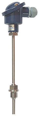 Jumo PT100 RTD Sensor, 9mm Dia, 250mm Long, 3 Wire, G1/2, Class B +260°C Max