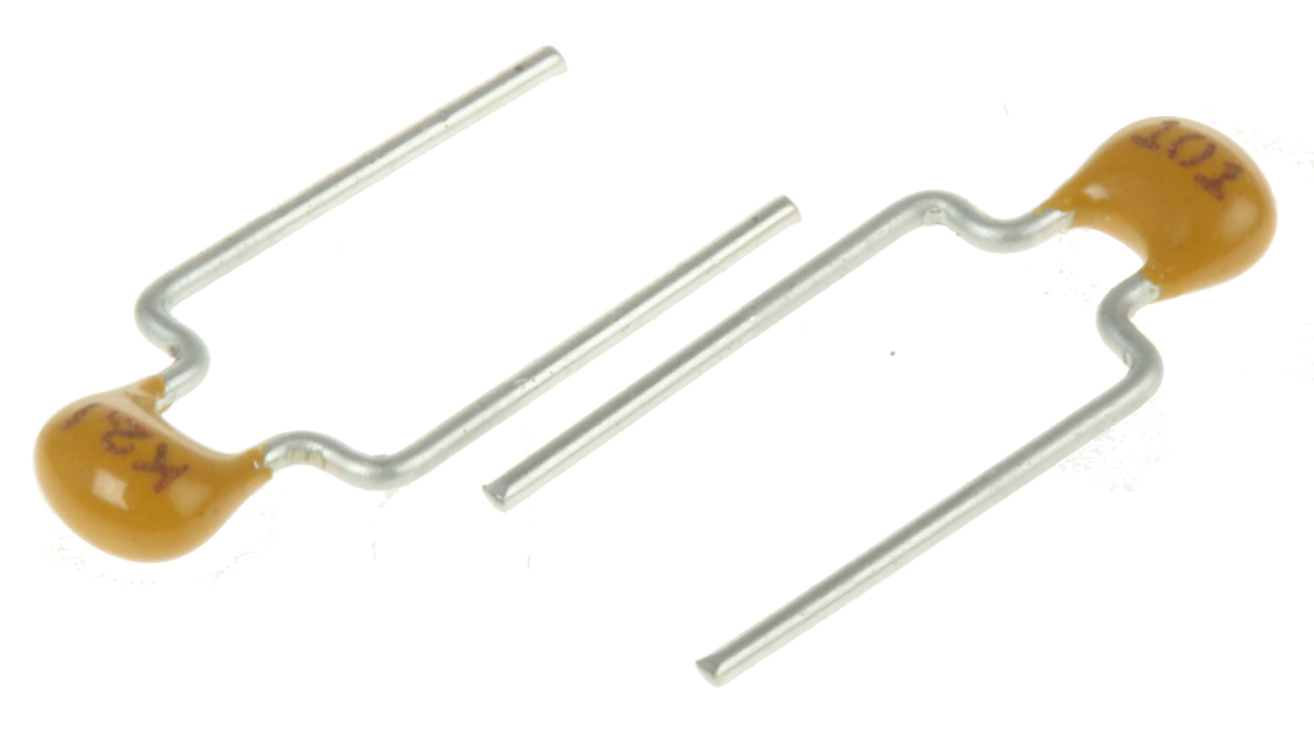 KEMET 100pF Multilayer Ceramic Capacitor MLCC, 200V dc V, ±5% , Through Hole
