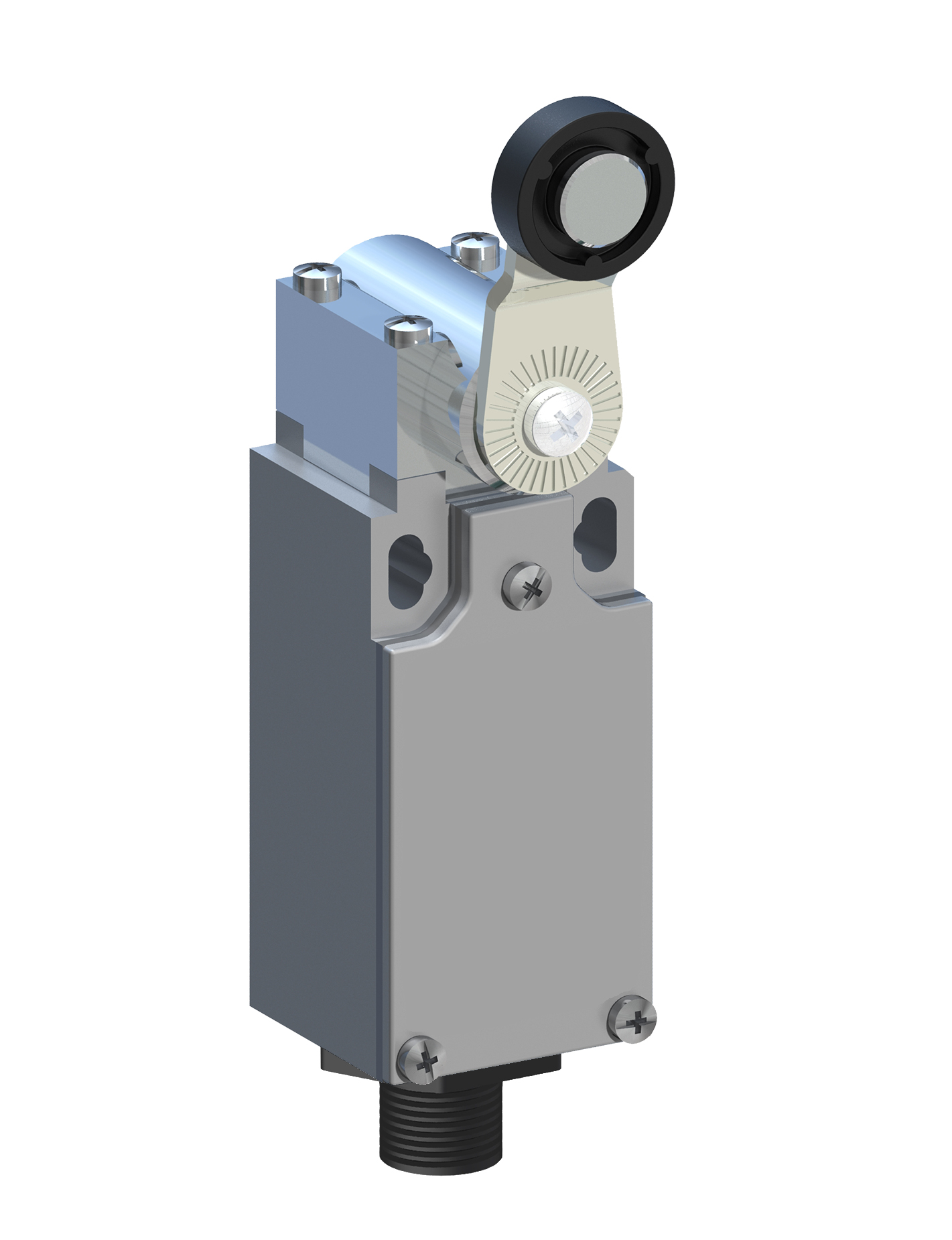 RS PRO Roller Lever Limit Switch, NO/NC, IP66, DPST, Metal Housing, 400V ac Max, 10A Max