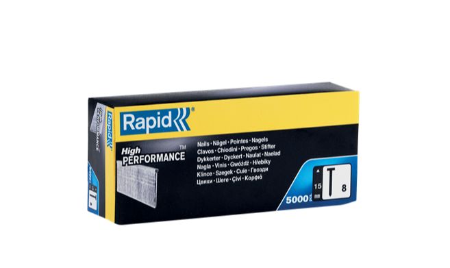 Rapid Agrafage Galvanised Stainless Steel Nails; 15mm x 0.687kg Bag