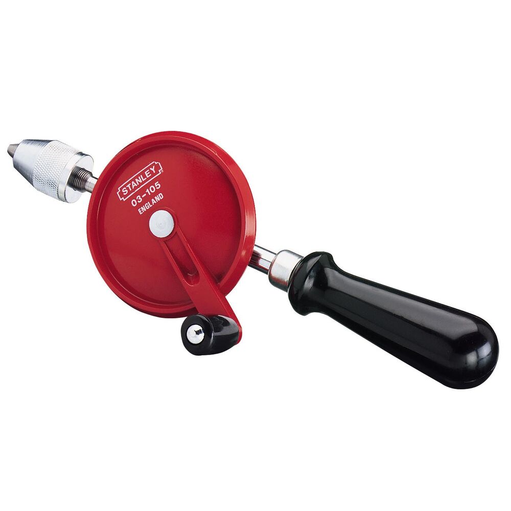 Stanley Chuck 1/4 in 3 Jaw Aluminium Hand Drill