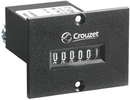 Crouzet CIM36 Counter, 6 Digit Mechanical, 110 V dc