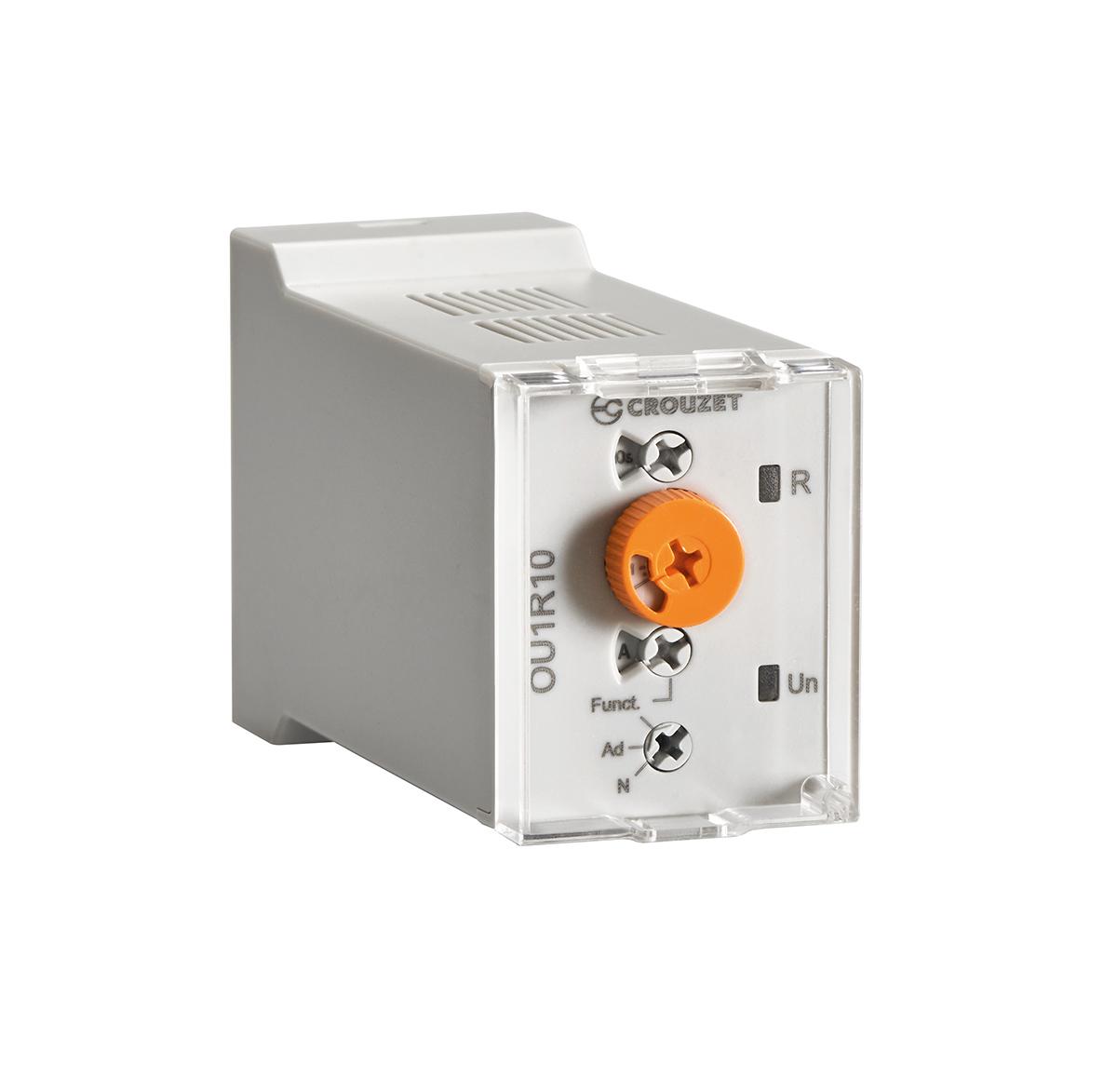 Crouzet OU1R Series Plug In Timer Relay, 12 → 240V ac/dc, 1-Contact, 0.05 → 1 min, 0.05 → 1days,