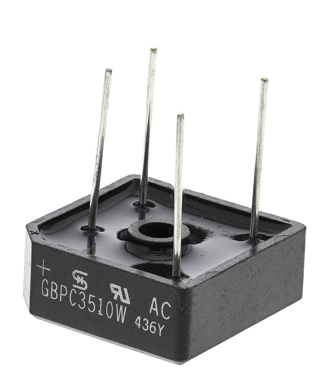 Taiwan Semiconductor Bridge Rectifier, 35A, 1000V, 4-Pin