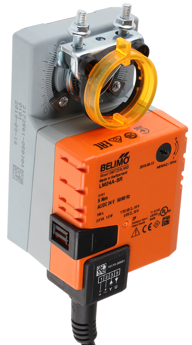 Belimo Modulating Damper Actuator, 5Nm, 24 V ac/dc
