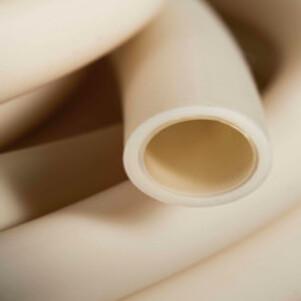 Saint Gobain Tygon® Chemical Polyolefin, TPE, Flexible Tube, 12.7mm ID, 19.1mm OD, Beige, 15m