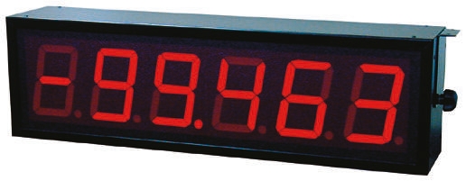 D060A.05S4A01 Baumer 5 Digit 7-Segment LED Display, Red 1000 lx 57mm